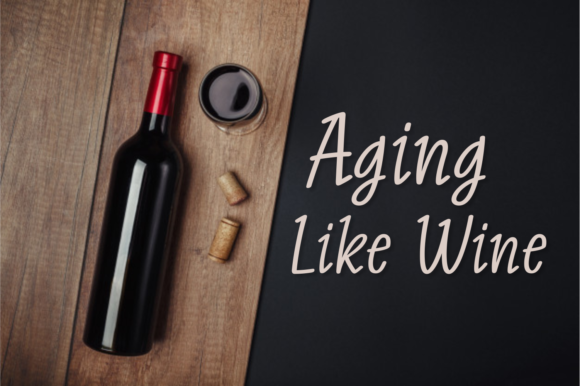 Aging Like Wine Font: Elevating Small Business Branding