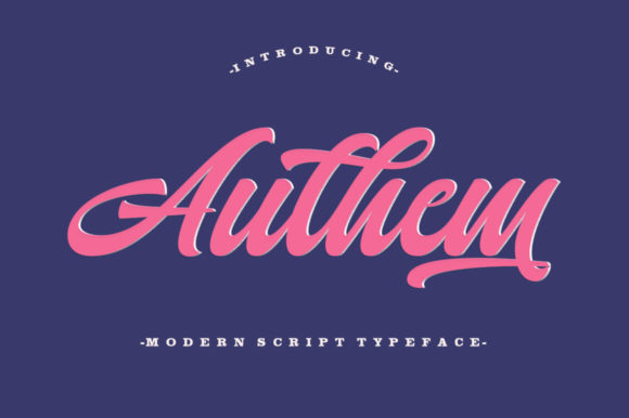 Authem Font Review: Vintage Style for Small Business Branding