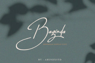 Baginda: A Bold and Friendly Script Font for Web Design