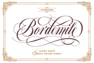 Bordemile Font: A Luxury Script for Branding