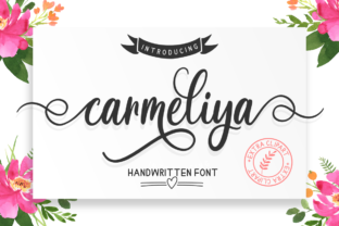 Carmeliya Font Review: Adding Romance to Campaign Visuals