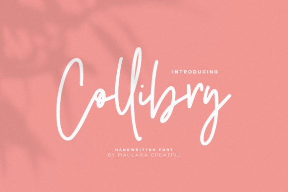 Collibry Font: Organic Script for Digital Campaigns