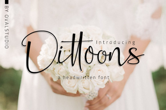 Dittoons Font Review: Modern Script for Web Design