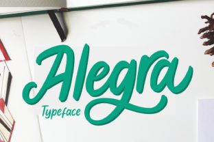 Elevate Your Brand with Alegra: A Bold and Unique Handwritten Font