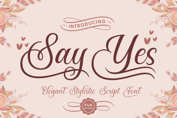 Elevate Your Editorial Design with Say Yes Font