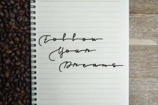 Follow Your Dreams Font for Editorial Design