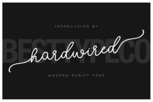 Hardwired Font: A Designer’s Take on Modern Script