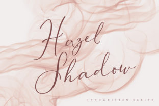 Hazel Shadow Font: Sophisticated Script for Crafters