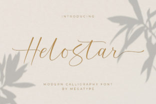 Helostar Font: Modern Calligraphy for Web Design