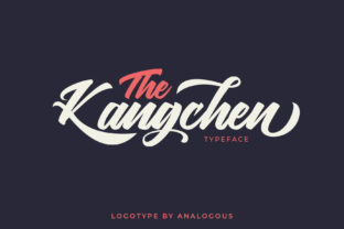 Kangchen Font: Retro Script for Editorial Design