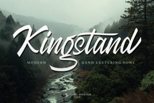 Kingstand Font: Modern Calligraphy for Brand Identity