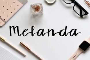 Melanda Font: A Sweet Script for Branding