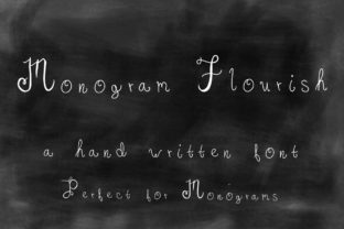 Monogram Flourish Font: A Web Designer’s Layout Review