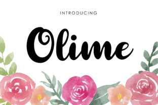 Olime Font: Adding Cheerful Script to Web Design