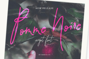 Pomme Noir: A Premium Script with Elegance