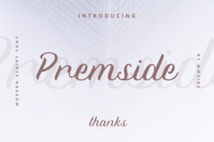Premside Font: A Modern Script for Brand Identity