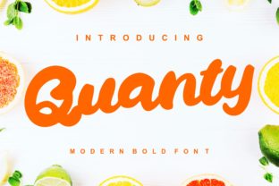 Quanty: A Designer’s Take on Modern Script