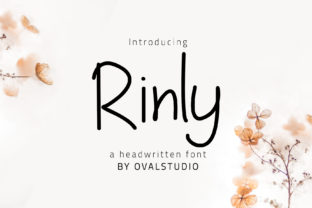 Rinly Font: A Sweet Script Typeface for Small Business Branding