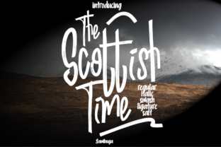 Scottish Time Font: Authentic Branding for Small Business