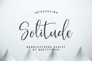 Solitude Font: Elevating Web Design with Elegant Script