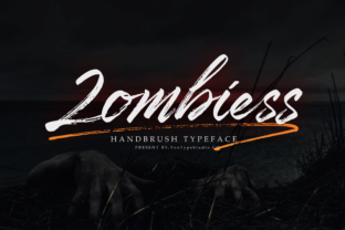Zombiess Font: Raw Typography for Bold Marketing
